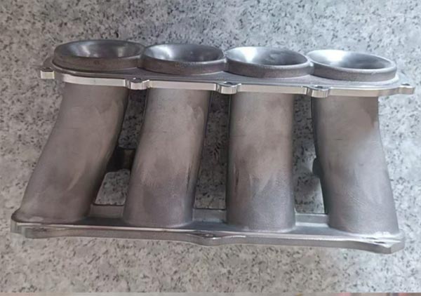 Cast aluminum exhaust pipes